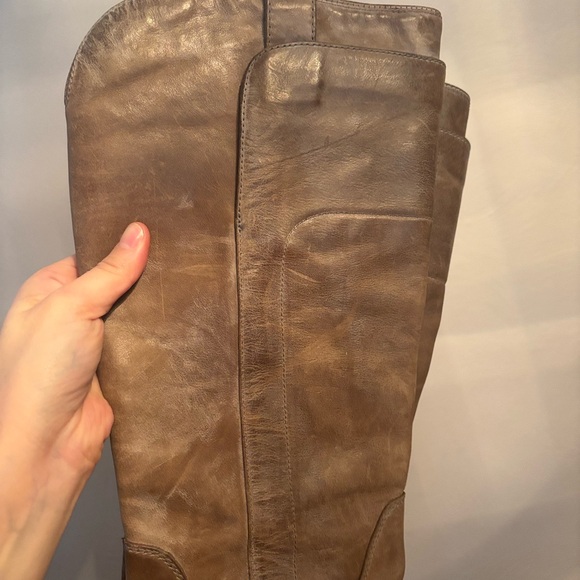Frye Paige Tall Leather Riding Boots Womens Size 7